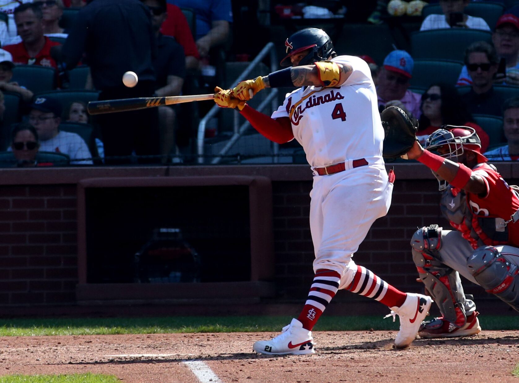 Pujols stays at 698, Reds beat Cards 3-0